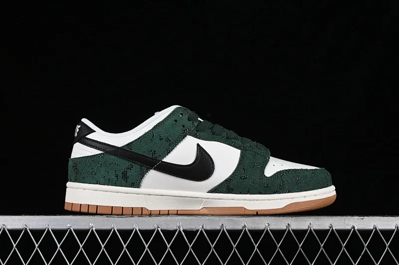 All categories Nk SB Dunk series Nk SB Dunk Low low-top sneakers Nk Dunk Low "Green Snake" white-green snake pattern SB low-top casual sports skateboard shoes FQ8893-397